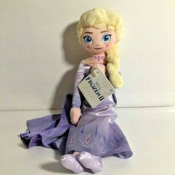 Elsa Disney Frozen II Movie 9" PLUSH ELSA New - Picture 1 of 5